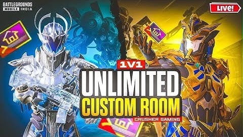 1V1 STREAK MATCH | 1V1 TDM | CUSTOM ROOM | BGMI LIVE | CRUSHER GAMING LIVE #tdm1v1live #tdm #bgmi