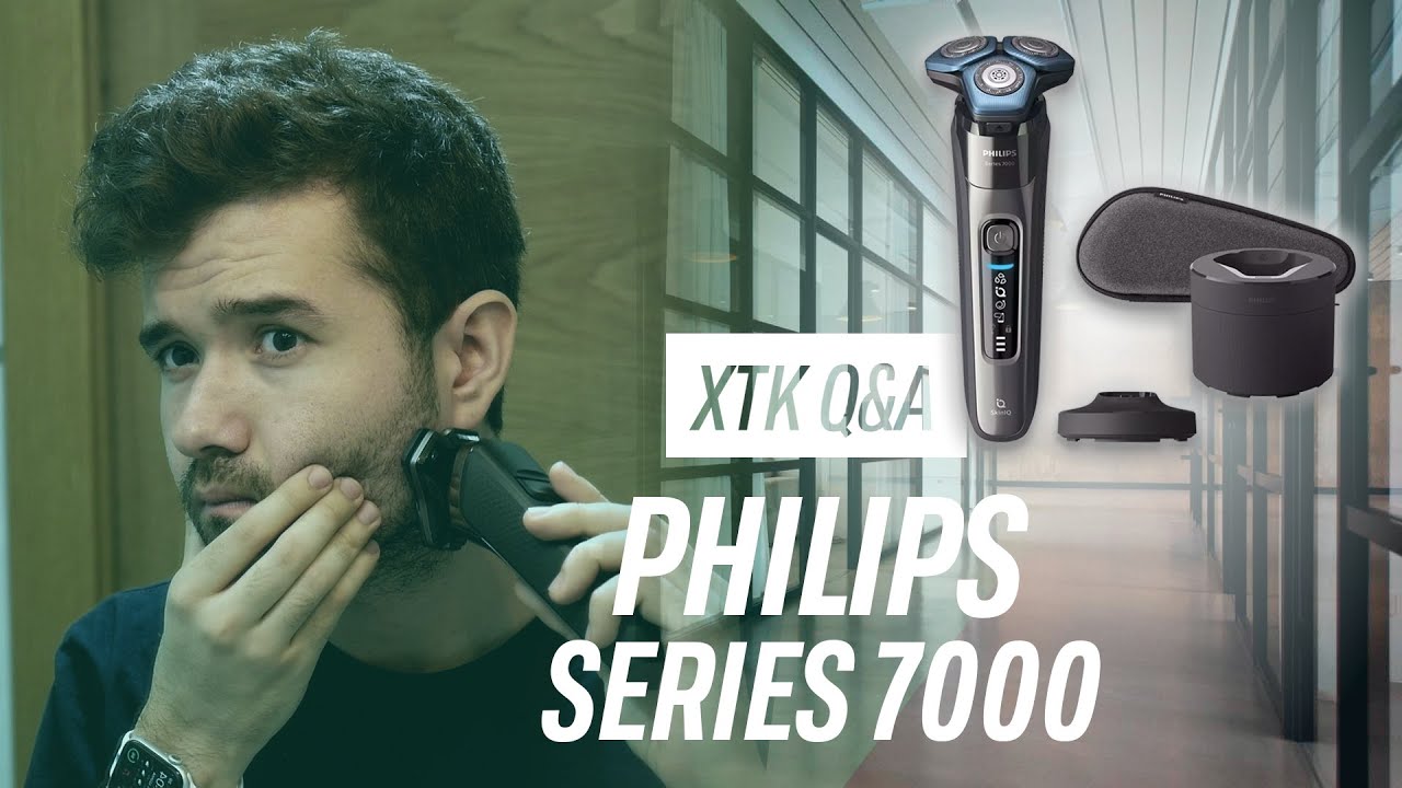 Afeitadora Philips Serie 7000: afeitado apurado, cuidado de la piel  avanzado 