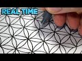 Drawing the Flower of Life in Real Time | Sacred Geometry Drawing