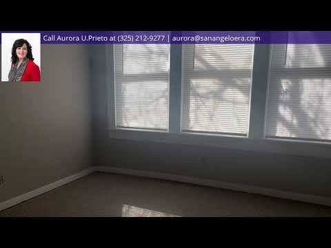 6 W 26th St, San Angelo, TX home video tour