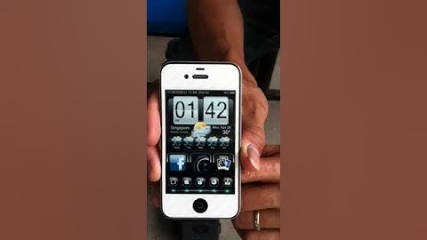 Few HTC weather on iPhone 4