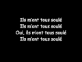 paroles "Barman" -Soprano-