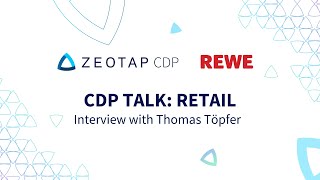 CDP Talk: Retail. Data-driven retail strategy with CDPs