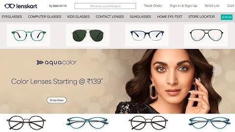 @lenskart Clone Using HTML CSS | How To Make Website Using HTML & CSS In Hindi | @lenskart Clone