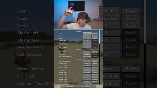 DrDonut Shows His Exotic Keybinds In Minecraft! ⌨️ 😱 #shorts #minecraft #drdonut #dream