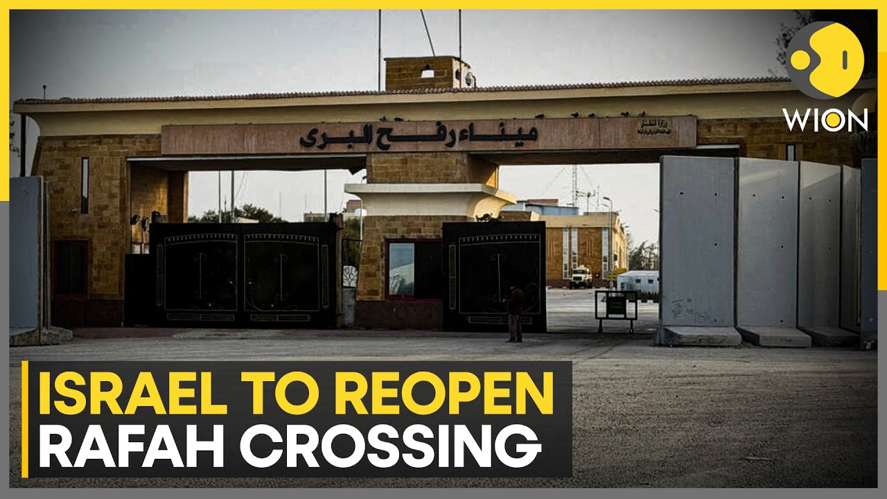 Israel to Reopen Rafah Crossing on Sunday Under Trump's Gaza Ceasefire Plan | WION