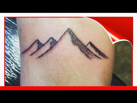 Mountain Escape Semi-Permanent Tattoo. Lasts 1-2 weeks. Painless and easy  to apply. Organic ink. Browse more or create your own. | Inkbox™ |  Semi-Permanent Tattoos