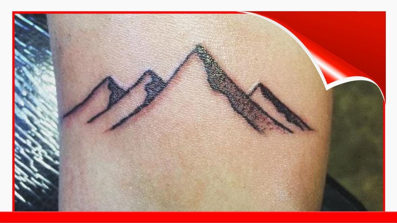 Mountain Wave Birds Temporary Tattoo - Etsy