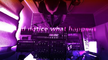 Deep Down - Novation SL MK3 live jam with zones on each synth