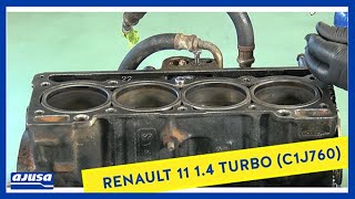 RENAULT 11 1.4 TURBO (C1J760) | Gasket set assembly  Montaje del juego de juntas