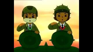 Squirrel And Hedgehog [30] Against the Enemies (North Korean Cartoon Series, English Subtitles)
