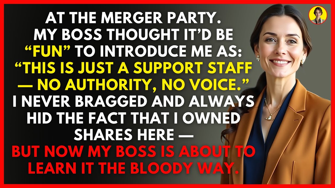 My Boss Mocked Me at the Company Merger Party — But He Had No Idea What I Was Really Doing…