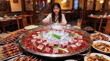 Trãi nghiệm món lẩu cừu nước đá nổi tiếng ở Nội Mông ngon chấn động Trung Quốc bạn nên thử