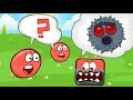 СОЕДИНИЛ ПОДЗЕМЕЛЬНОГО БОССА КВАДРАТА И КРАСНЫЙ ШАРИК ! в игре  про New Red Ball 4  Спуди !