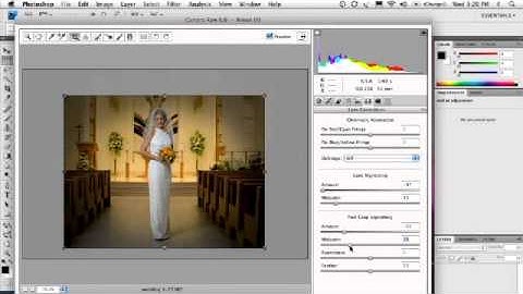 Photoshop Post Crop Vignette