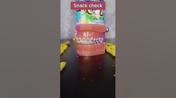 Niềng Răng Ăn Gì? Các Loại Snack Cần Né #shorts #video