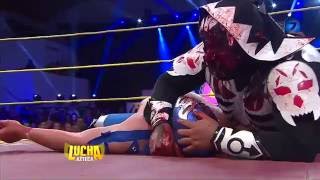 L.A.PARK vs BLUE DEMON Lucha Estelar Azteca 15/Oct/2016