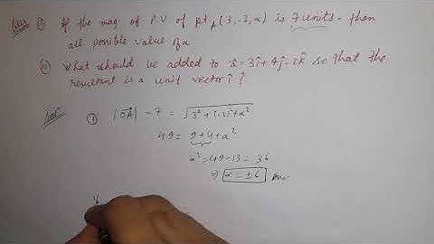 Vectors Exercise 1.1 Q21 | Section B | ISC CLASS 12 | ML Aggarwal Solutions