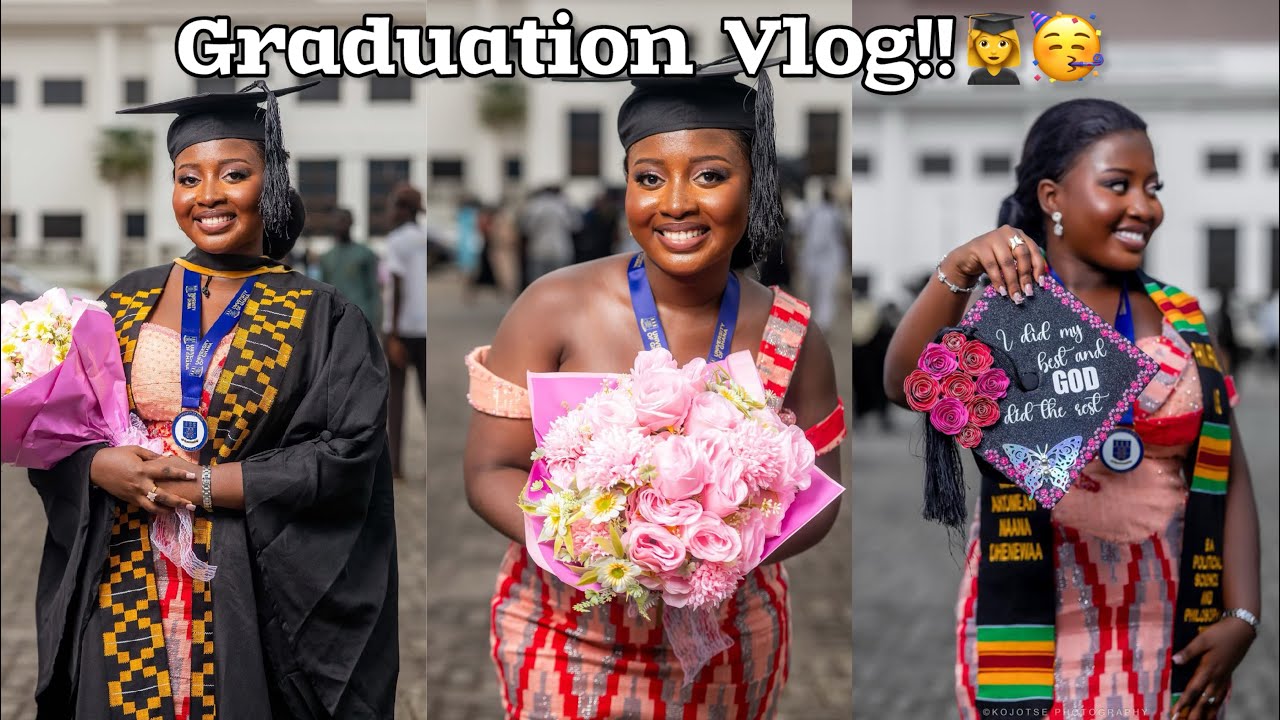 God’s own First Class graduATE!!!❤️👩‍🎓🎉 WE MADE IT GUYS💃🥳🔥||📍University Of Ghana, Legon