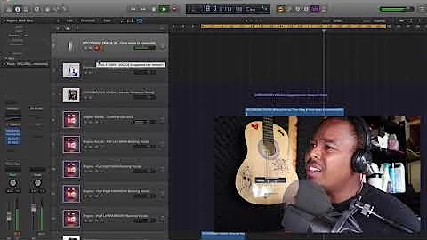 AMAZING CHRIS BROWN DRAKE VOCAL NO GUIDANCE EFFECT MIXING LOGIC PRO X