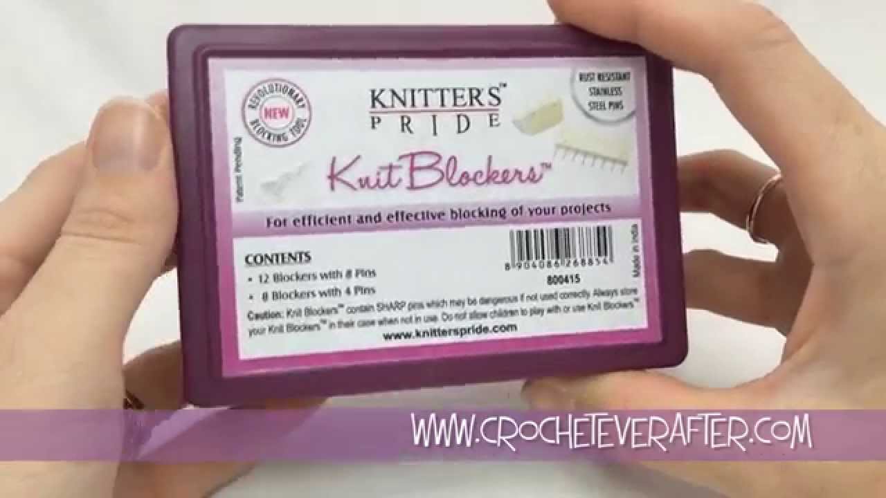 Review of Knit Blockers Blocking Tools 