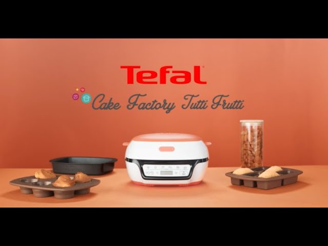 TEFAL  Cake Factory Délices: envie de réussir vos gâteaux et desserts à  tous les coups? 