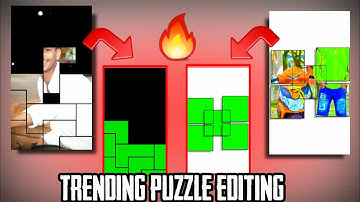 Trending green screen puzzle video editing#kinemaster #pandustech.......