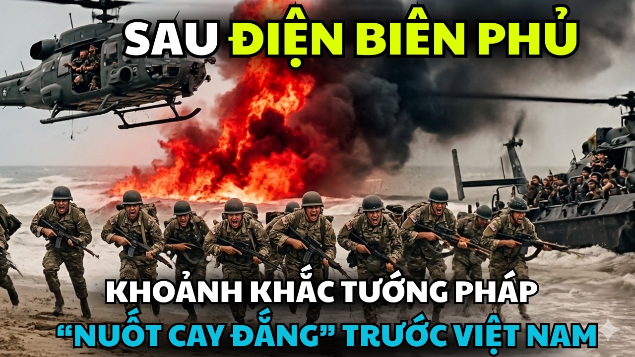 Điện Biên Phủ: Khoảnh Khắc Tướng Pháp Phải Nuốt Cay Đắng Trước Việt Nam