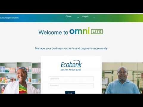 Using Ecobank OmniLite to Make External Transfer Within Country