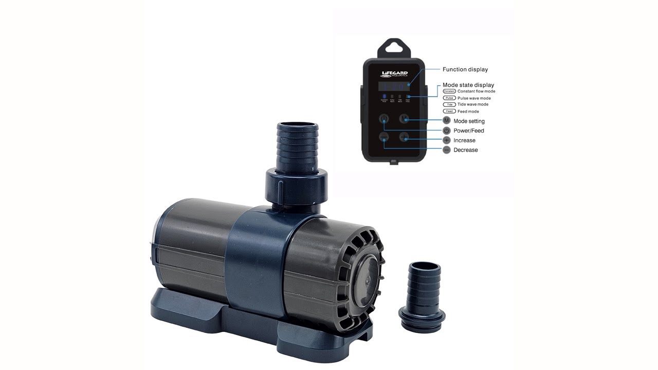 Lifegard Aquatics QuietOne DC Pumps Models: R440720, R440721, R440722, R440723