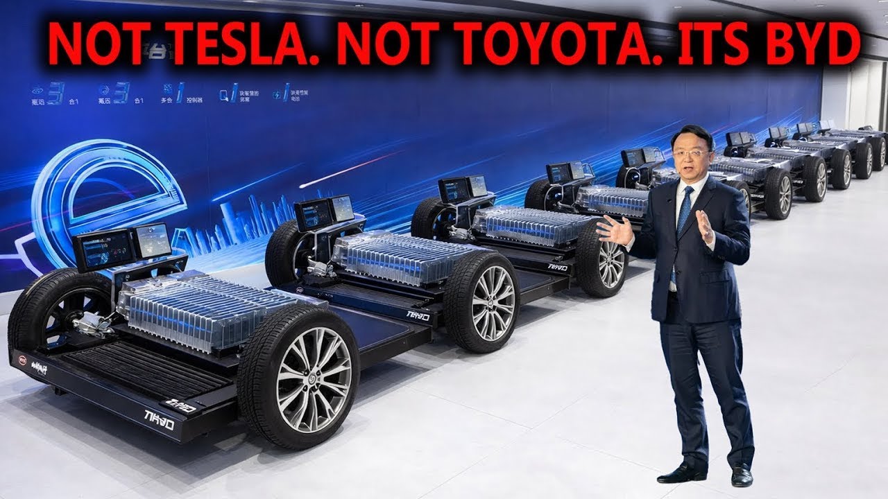 BYD’s CEO Confirms New Blade Battery Breakthrough — Charging Time Slashed to Just 5 Minutes!