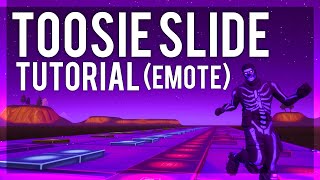 Toosie Slide TUTORIAL - Fortnite Music Blocks (Drake Emote)