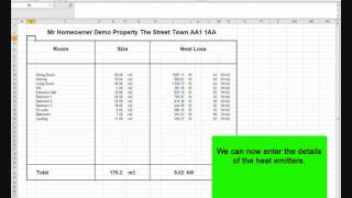 Heat Pump Sizing Tool Demo Video