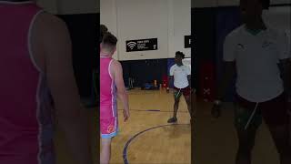 Hes Dunking Without Jumping😮!