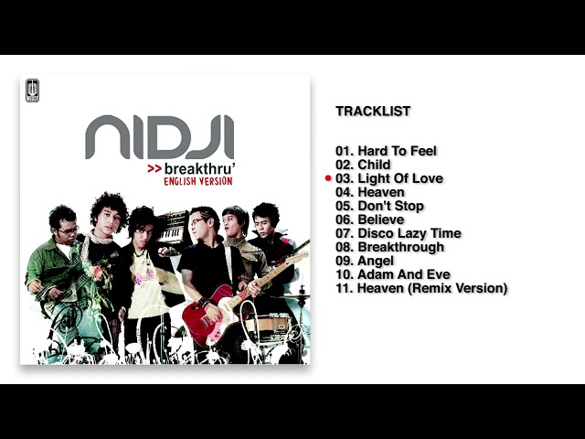 NIDJI - Album Breakthru - English Version | Audio HQ class=