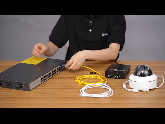 Application of PoE Gigabit RJ45 to SFP Media Converter | FS