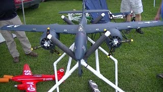 WOW RC CRASHes by LOADS F7F Tigercat New RC Planes Crazy Flying Monkeys in the Air