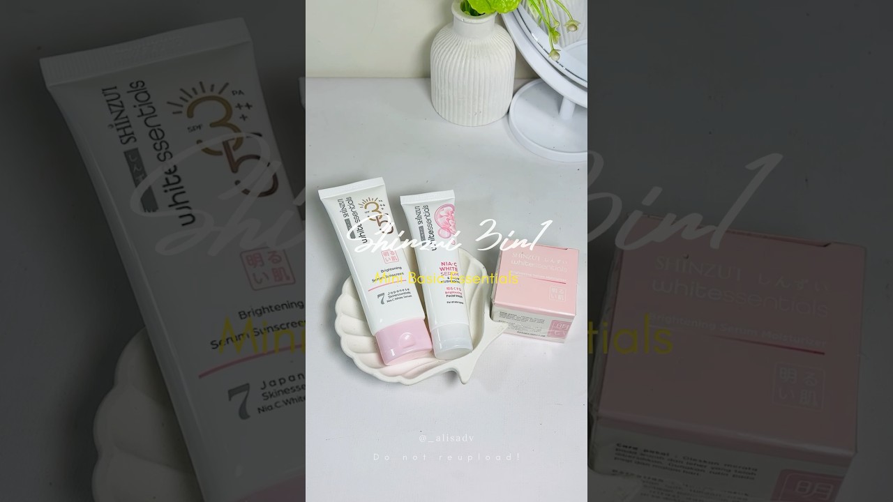Unboxing Aesthetic Shinzui Paket Skincare Glow Up (158) | 