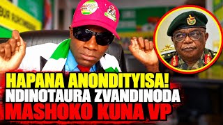 Hapana Anondityisa! Pasinawako Otsika Madziro, Mashoko Aknangana naVP Chiwenga?