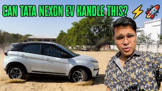 Do EVs Have Fun Mode? Nexon EV Slow Charging Test | Harsh Explorer
