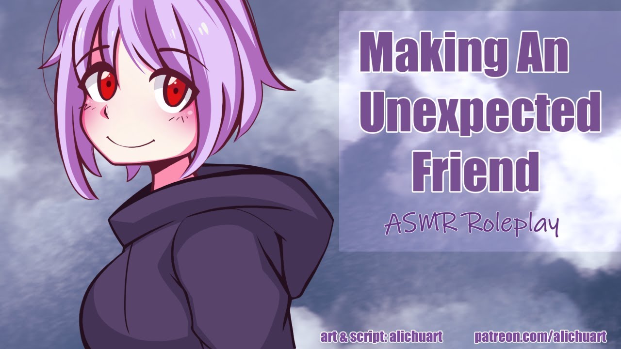 Making An Unexpected ASMR Friend...spoiler, she's kinda weird | ASMR Roleplay F4A (lots of sounds!)