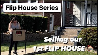 SELLING THE FLIP HOUSE: Viral Video  | DIY - FLIP HOUSE SERIES - How To Transform an Old House