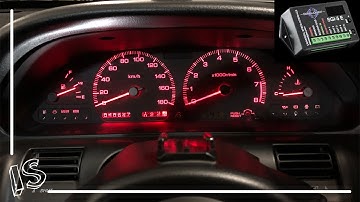 180sx SR20DET High Speed Check | Dakota Digital Interface Calibrated