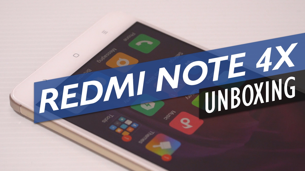 Xiaomi Redmi Note 4X - Unpacking and Review