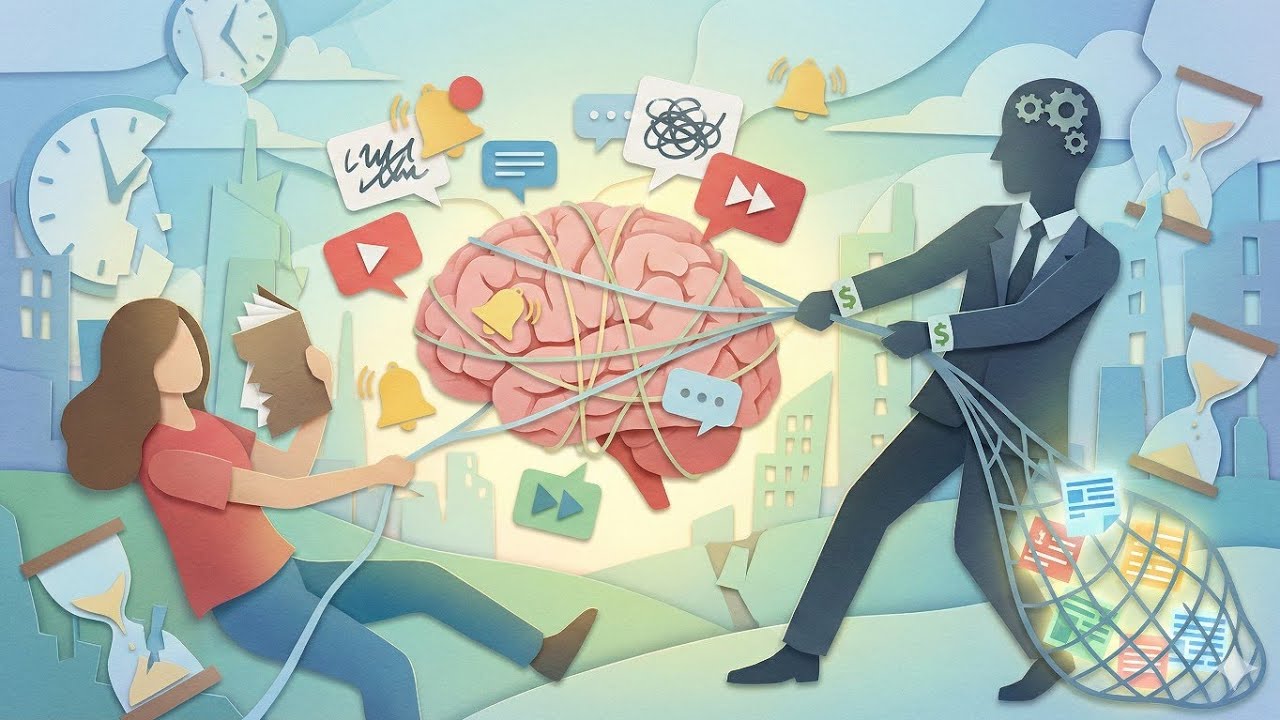 誰偷走了你的專注力》不是你意志力差，是「讓你分心」的商業模式偷走了注意力