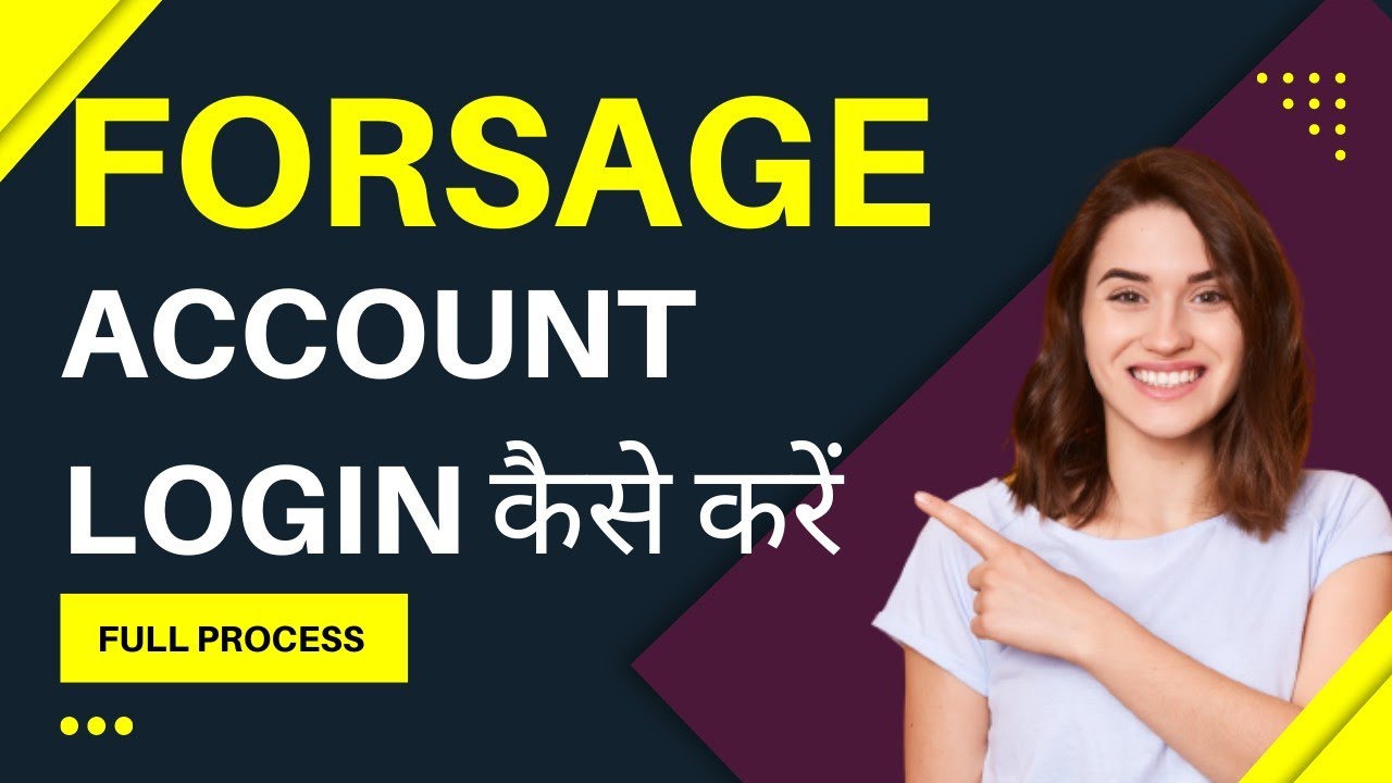 forsage Account Login कैसे करें। How to login forsage Account