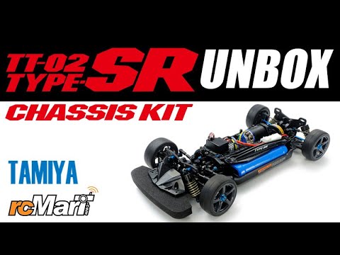 Tamiya 1 10 Tt02 Type Sr 4wd Shaft Driven Chassis Kit Ep Unbox Youtube