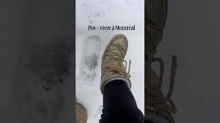 POV : vivre à Montréal l’hiver