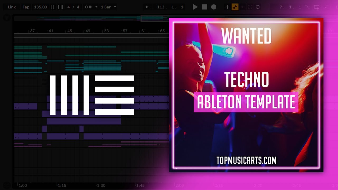 Wanted - Techno Ableton Template (Eli Brown Style)