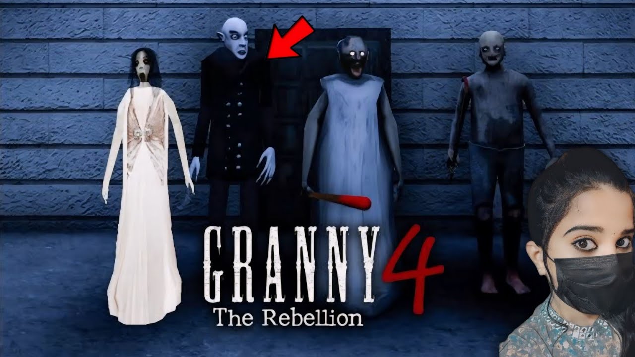 Granny 4 The Rebellion — Car Escape (полный геймплей) | Mask Girl Gaming #7